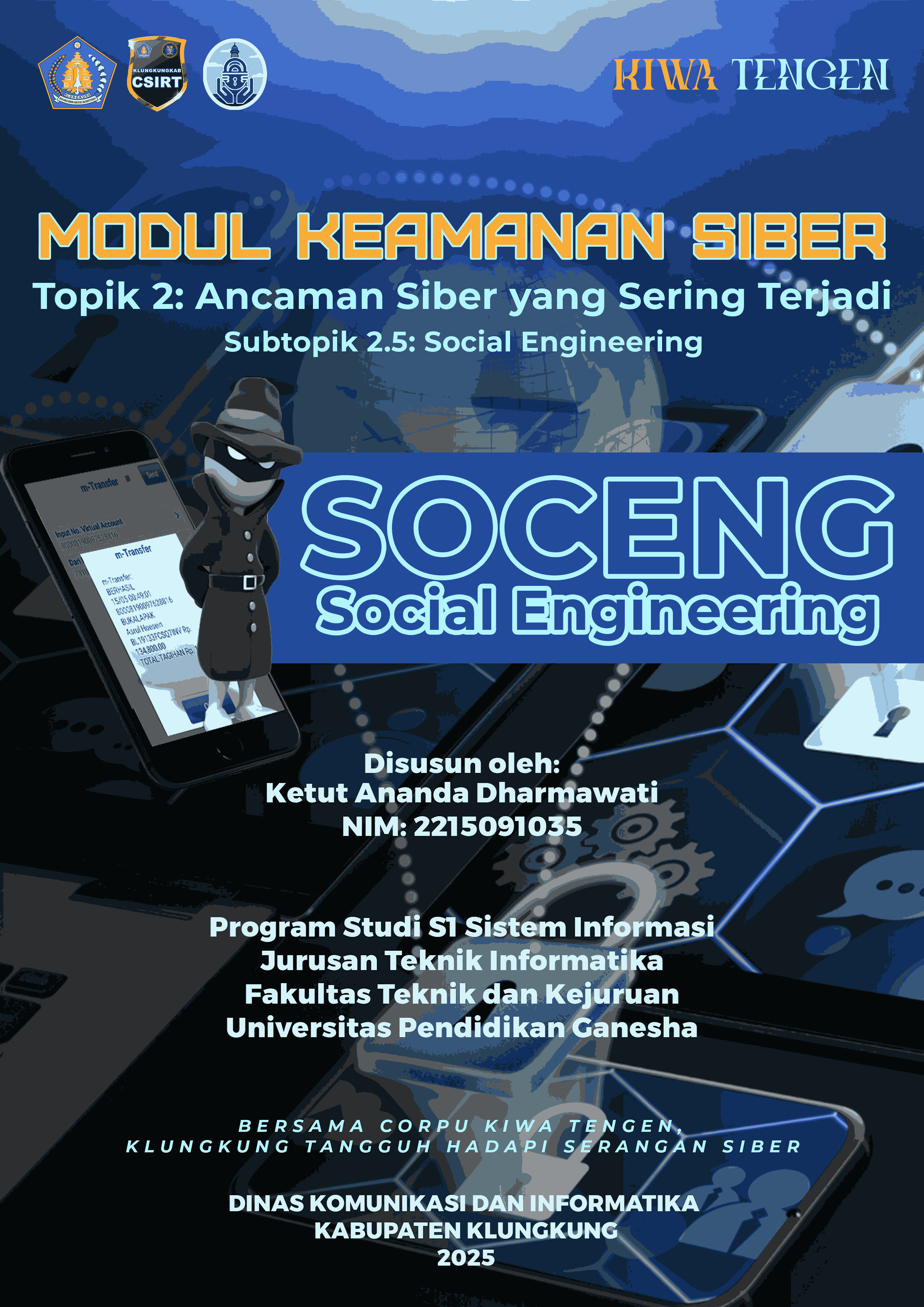 Sub Topik 2.5 : Social Engineering